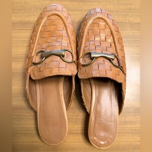 Jennifer Tattanelli Woven Horsebit Loafers